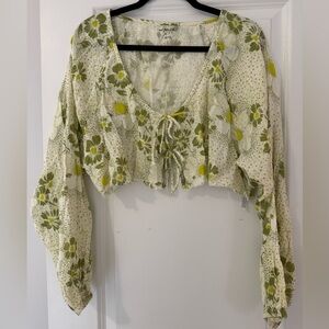 Urban Outfitters Crop Blouse